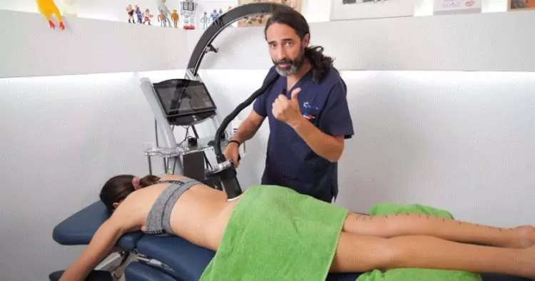 tratamiento de bomba diamagnetica para esguince cervical 