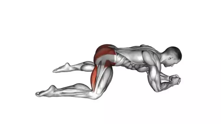 estiramiento de la rana para aductores